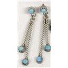 Image 2 : 3 Pairs of Native American Zuni Earrings