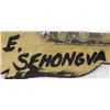 Image 2 : Hopi Hand Painted and Carved Wood Pin by Sehongva