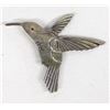 Image 1 : Sterling Silver Hummingbird Pin