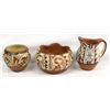 Image 1 : 3 Pieces of Native American Jemez Pottery