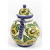 Image 2 : Beautiful T. Vazquez Mexican Lidded Pottery Jar