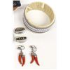 Image 2 : Misc. Southwestern Jewelry and Ceramic Tray