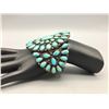 Image 7 : Vintage Turquoise Cluster Bracelet