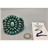 Image 9 : Vintage Turquoise Cluster Bracelet