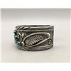 Image 4 : Vintage Turquoise and Sterling Silver Bracelet