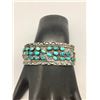 Image 6 : Vintage Turquoise and Sterling Silver Bracelet