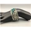 Image 7 : Vintage Turquoise and Sterling Silver Bracelet