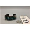 Image 8 : Vintage Turquoise and Sterling Silver Bracelet