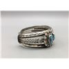 Image 2 : Vintage Seven Stone Turquoise Bracelet