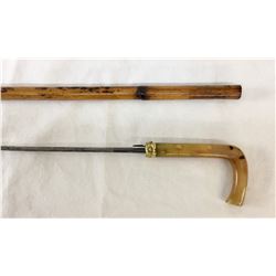 Antique Cane Sword