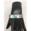 Image 6 : Vintage Sterling Silver and Turquoise Bracelet