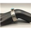Image 7 : Vintage Sterling Silver and Turquoise Bracelet