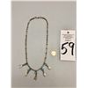 Image 6 : Vintage Turquoise and Sterling Silver Necklace