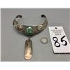Image 8 : Exquisite Carico Lake Turquoise Choker Necklace