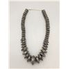 Image 2 : Coin Silver Bead Necklace