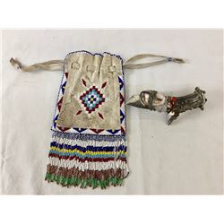 Beaded Bag and Fetish