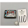 Image 5 : Vintage Zuni Inlay Belt Buckle