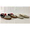 Image 3 : Two Pair Beaded Moccasins