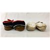 Image 4 : Two Pair Beaded Moccasins
