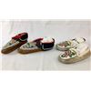 Image 5 : Two Pair Beaded Moccasins