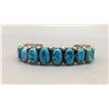 Image 1 : Vintage 16 Stone Turquoise Bracelet