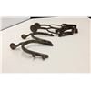 Image 13 : Two Pair Unique, Antique Spurs