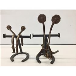Two Pair Unique, Antique Spurs