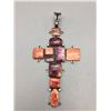 Image 1 : Large Spiny Oyster Cross Pendant