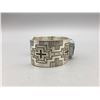 Image 2 : Sterling Silver and Turquoise Bracelet - T. Mitchell