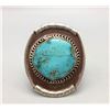 Image 1 : Large Stone Vintage Turquoise Bracelet