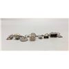 Image 2 : Sterling Silver Charm Bracelet