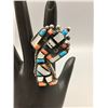 Image 2 : Vintage Rainbow Man Inlay Ring