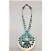 Image 1 : Vintage Pueblo Inlay Shell Necklace