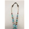 Image 2 : Vintage Pueblo Inlay Shell Necklace