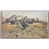 Image 1 : Signed, Frank McCarthy Buffalo Hunters Print