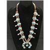 Image 8 : Squash Blossom “Statement” Necklace