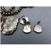 Image 8 : “Statement” Turquoise Necklace, Earrings and Ring Set