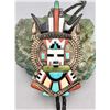 Image 1 : Large, Antelope Kachina, Zuni Inlay Bolo