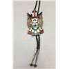 Image 3 : Large, Antelope Kachina, Zuni Inlay Bolo
