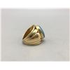 Image 2 : Man’s Gold and Turquoise Ring