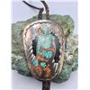 Image 1 : Vintage Chip Inlay Navajo Bolo