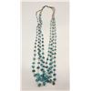 Image 2 : 4-Strand Turquoise and Heishi Necklace