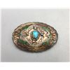 Image 2 : Vintage Stone Set and Inlay Belt Buckle