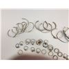 Image 8 : Group of 17 Bracelets and 22 Rings