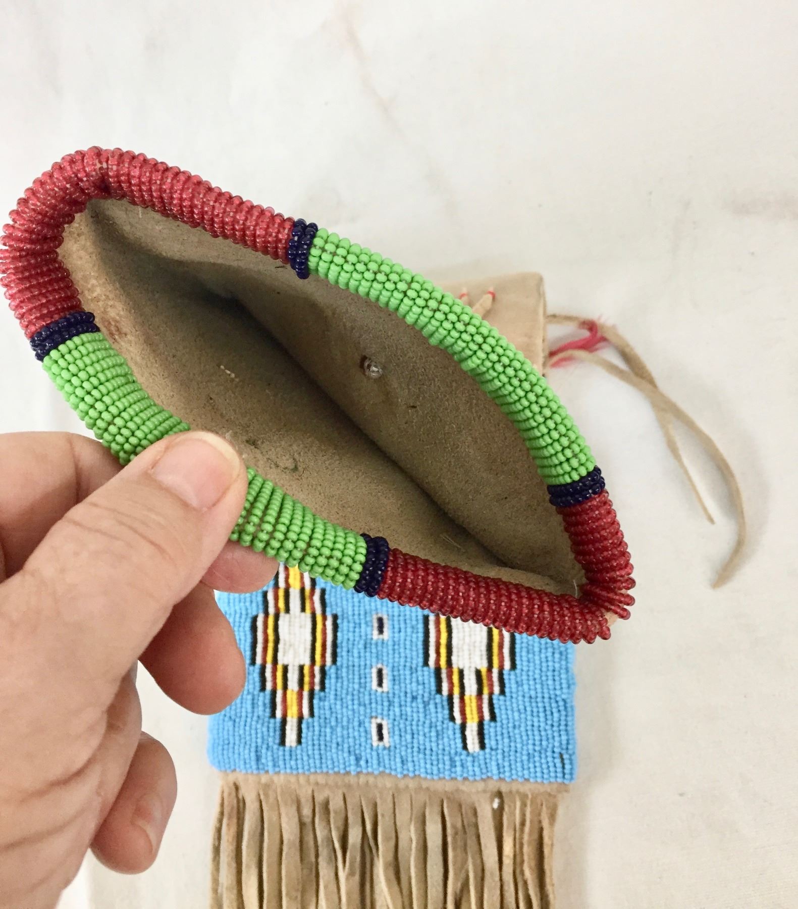 Vintage Sioux Beaded Pipe Bag