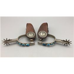 Turquoise Mounted Spurs