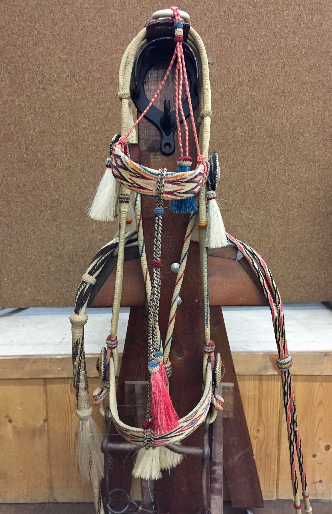 Deer Lodge, Hitched Horse Hair Bridle