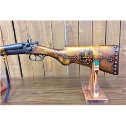Tacked Double Barrel Novelty Shotgun