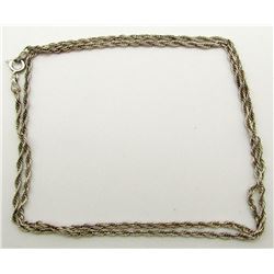 24 INCH MILOR STERLING NECKLACE CHAIN