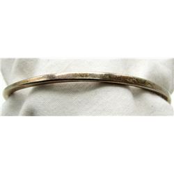 MEXICO STERLING BANGLE WITH MAKERS MARK!